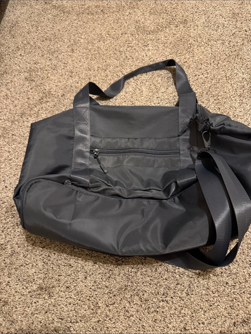 The Foldie Gray Foldable Travel Carry-on Tote
